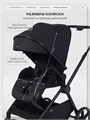 Коляска прогулочная Mowbaby Amber Black 4670078679444