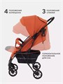 Коляска прогулочная Rant Largo 2024 Orange brown 4670078642943
