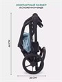 Коляска прогулочная Mowbaby Mio Blue 4670078644398