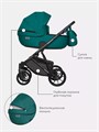 Коляска 2 в 1 Riko Basic Montana Ecco 13 emerald 5907729451913