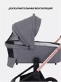 Коляска 2 в 1 Mowbaby Zoom Gold 2025 grey 4670078613035