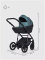 Коляска 2 в 1 Riko Basic Pacco 03 lagoon 5907729452149