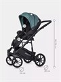 Коляска 2 в 1 Riko Basic Pacco 03 lagoon 5907729452149