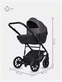 Коляска 2 в 1 Riko Basic Pacco 04 carbon 5907729452156