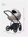 Коляска 2 в 1 Riko Basic Pacco 06 latte 5907729452170