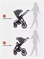 Коляска 2 в 1 Mowbaby Tilda Carbon 4670078627179