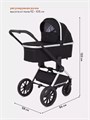 Коляска 2 в 1 Mowbaby Tilda Black 4670078627155