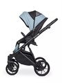 Коляска 2 в 1 Riko Brano Pro Crystal blue 5907729452606