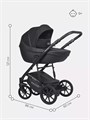 Коляска 2 в 1 Riko Basic Pacco 09 black 5907729453085