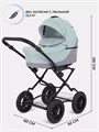 Коляска 2 в 1 Rant Siena Classic 2024 10 серый-ментоловый 5903990641848
