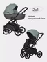 Коляска 2 в 1 Riko Basic Montana Ecco 30 Green-Grey 5907729454525