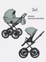 Коляска 2 в 1 Riko Basic Montana Ecco Prestige 21 Green 5907729454662