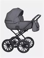 Коляска 2 в 1 Riko Basic Montana Ecco Prestige 24 Graphite 5907729454693