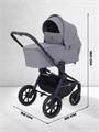 Коляска 2 в 1 Rant Flex 2025 RA076 Grey 4670078652898