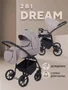 Коляска 2 в 1 Rant Dream 2024 06 бежевый 5903990641985