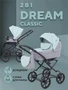 Коляска 2 в 1 Rant Dream Classic 2024 10 серый-ментоловый 5903990642227