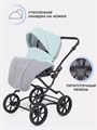 Коляска 2 в 1 Rant Dream Classic 2024 10 серый-ментоловый 5903990642227
