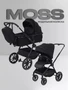 Коляска 2 в 1 Rant Moss 2025 Black 4670078653512