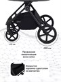 Коляска 2 в 1 Rant Teo Black 4670078655981