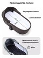 Коляска 2 в 1 Rant Flex Soft Therm Shine brown 4670078668547