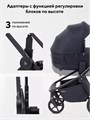Коляска 2 в 1 Rant Flex Soft Therm Midnight black 4670078671127