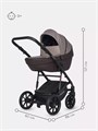 Коляска 3 в 1 Riko Basic Pacco 07 mokka 5907729452309