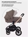 Коляска 3 в 1 Mowbaby Zoom PU gold cacao brown 4670078647634