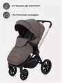 Коляска 3 в 1 Mowbaby Zoom PU gold cacao brown 4670078647634