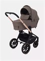 Коляска 3 в 1 Mowbaby Zoom PU gold cacao brown 4670078647634