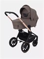 Коляска 3 в 1 Mowbaby Zoom PU gold cacao brown 4670078647634