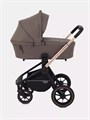 Коляска 3 в 1 Mowbaby Zoom PU gold cacao brown 4670078647634