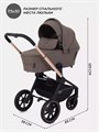 Коляска 3 в 1 Mowbaby Zoom PU gold cacao brown 4670078647634