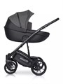 Коляска 3 в 1 Riko Basic Pacco 04 carbon 5907729452279