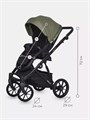 Коляска 3 в 1 Riko Basic Delta Ecco 13 Olive 5907729452484