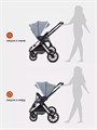 Коляска 3 в 1 Mowbaby Tilda Blue 4670078627223