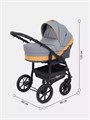 Коляска 3 в 1 Rant Patio Grey/yellow 5903990640902