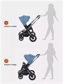Коляска 3 в 1 Rant Flex Pro 2023 RA075 Blue 4670078635334