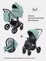 Коляска 3 в 1 Rant Flex Pro 2023 RA075 Green 4670078635358