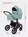 Коляска 3 в 1 Rant Flex Pro 2023 RA075 Green 4670078635358