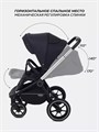 Коляска 3 в 1 Mowbaby Zoom PU silver black 4670078613097