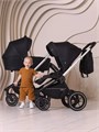 Коляска 3 в 1 Mowbaby Zoom PU silver black 4670078613097