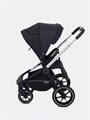 Коляска 3 в 1 Mowbaby Zoom PU silver black 4670078613097