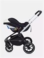 Коляска 3 в 1 Mowbaby Zoom PU silver black 4670078613097