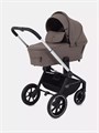 Коляска 3 в 1 Mowbaby Zoom PU silver cacao brown 4670078647641