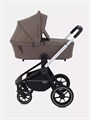 Коляска 3 в 1 Mowbaby Zoom PU silver cacao brown 4670078647641