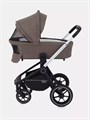 Коляска 3 в 1 Mowbaby Zoom PU silver cacao brown 4670078647641