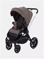 Коляска 3 в 1 Mowbaby Zoom PU silver cacao brown 4670078647641