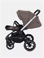 Коляска 3 в 1 Mowbaby Zoom PU silver cacao brown 4670078647641