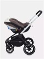 Коляска 3 в 1 Mowbaby Zoom PU silver cacao brown 4670078647641