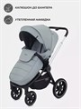 Коляска 3 в 1 Mowbaby Zoom PU silver green tea 4670078647658